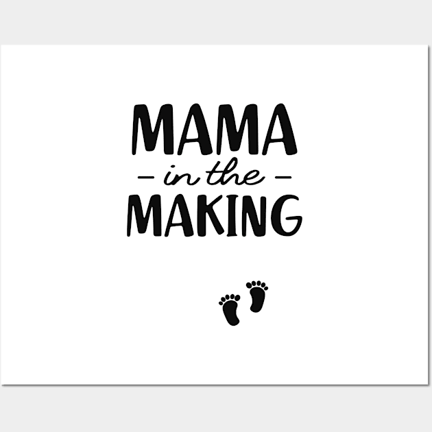 Pregnancy - Mama in the making Wall Art by KC Happy Shop